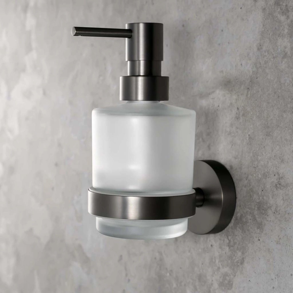 Дозатор для рідкого мила Graphit 156109102 Bemeta - Зображення 141534166-cf1b7.jpg