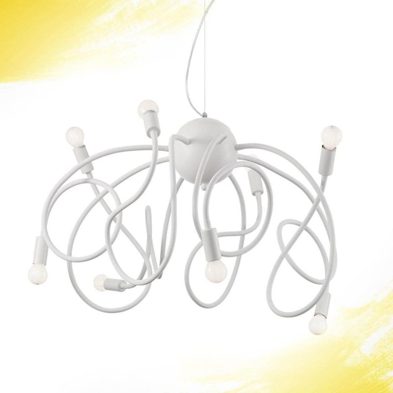 Люстра MULTIFLEX SP8 BIANCO (141893), IDEAL LUX - Зображення