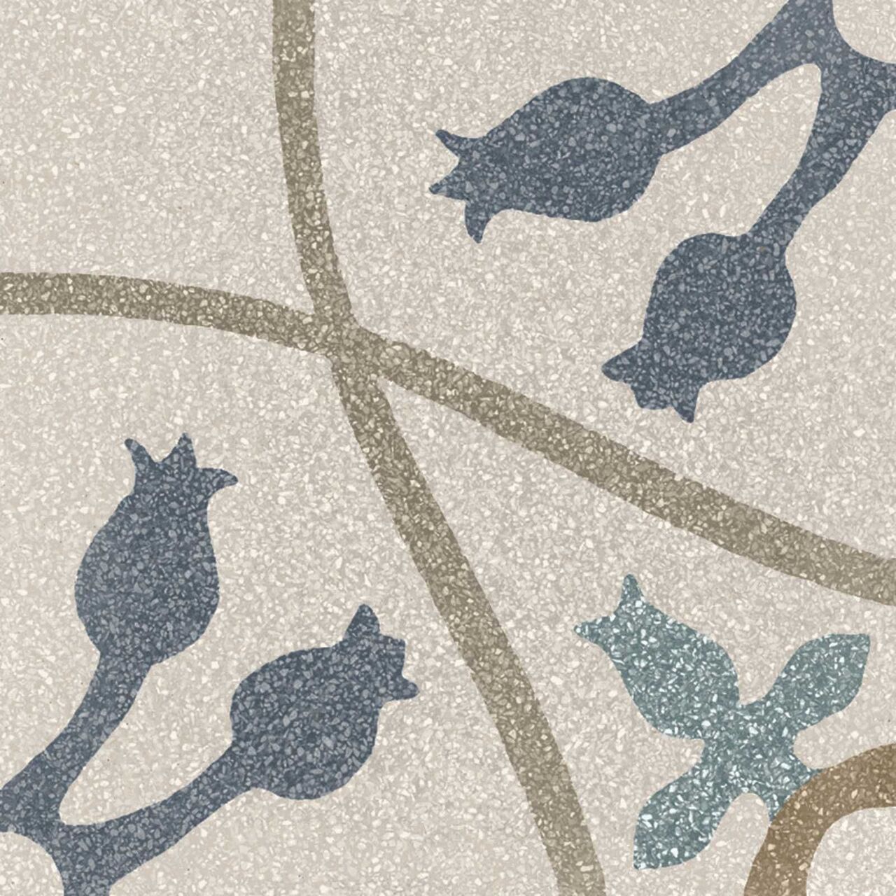 Плитка керамогранітна R630 Abitare декор Tappeto 2 200x200x10 Ragno - Зображення