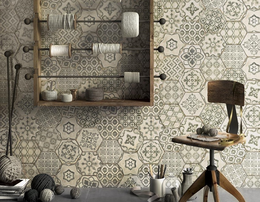 Плитка керамогранітна RGL3 Eden Esagona Romance Cotone 182x210 Ragno - Зображення 14248574-5087a.jpg