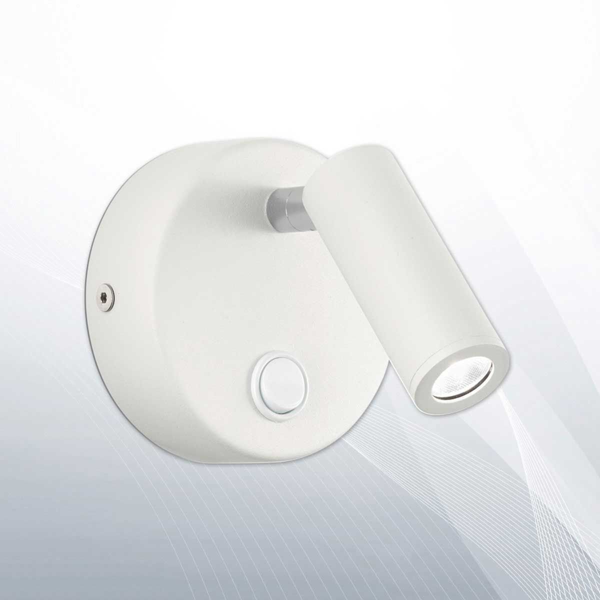 Спот PAGE AP ROUND BIANCO (142586), IDEAL LUX - Зображення