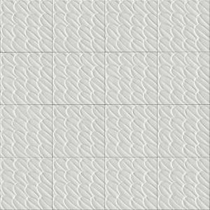 Плитка настенная R9QV Sol Bianco Piuma STR 150x150x10 Ragno - Зображення