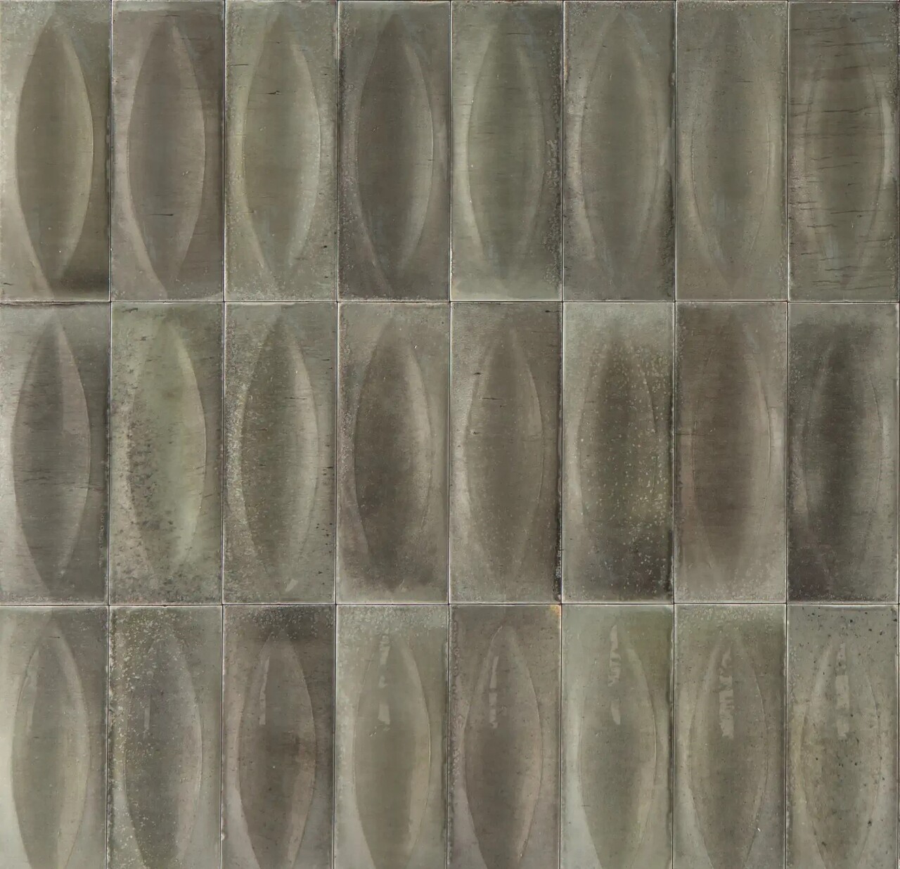 Плитка стінова R8HK Gleeze Grigio Eye STR 75x200 Ragno - Зображення