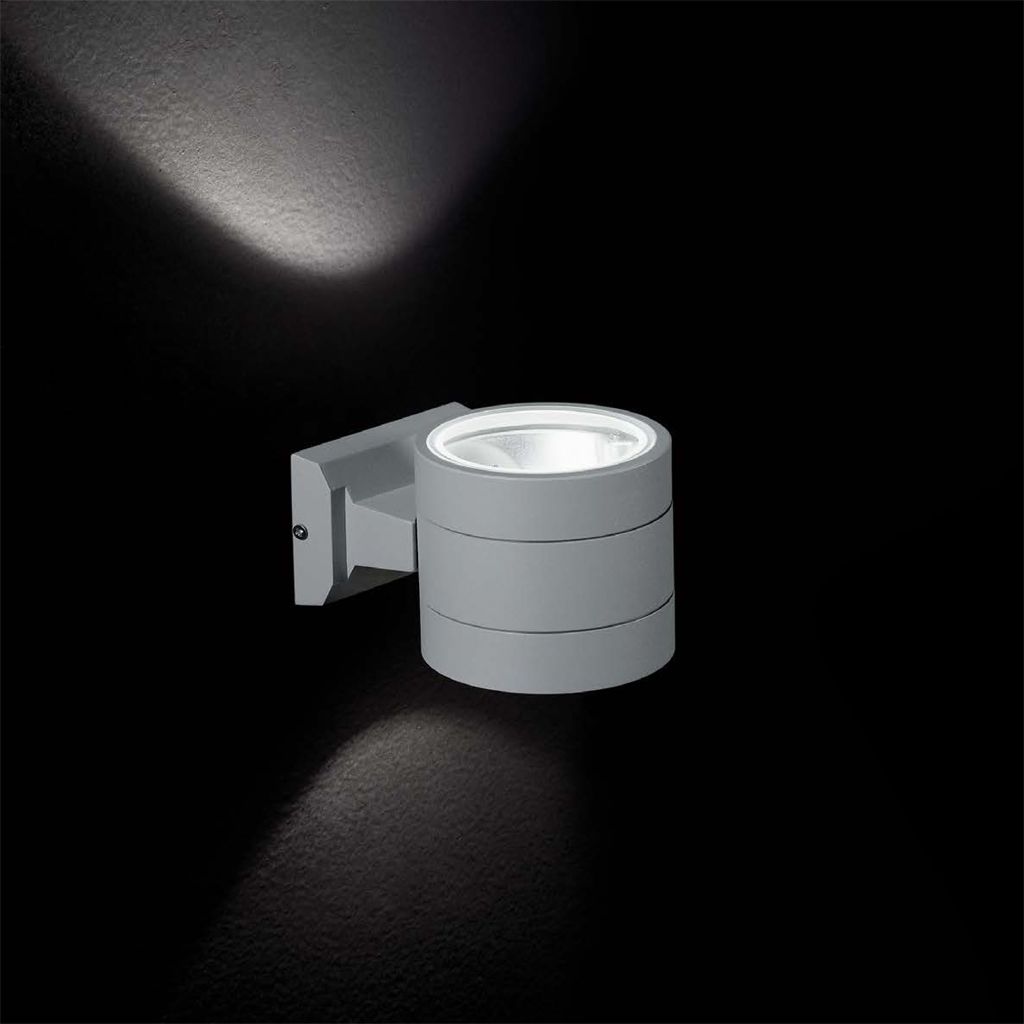 Світильник вуличний SNIF AP1 ROUND GRIGIO (061474), IDEAL LUX - Зображення 144283--.jpg