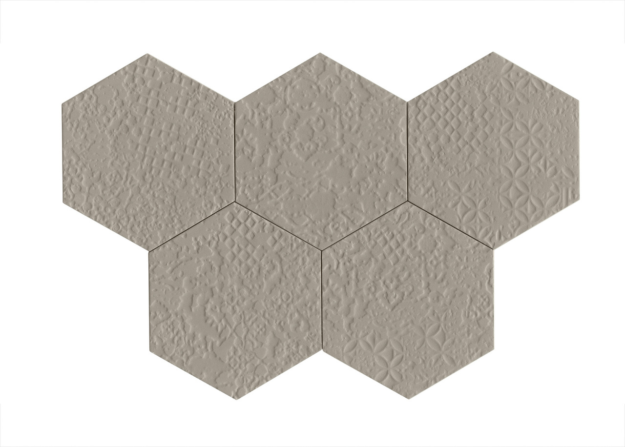 Декор R91Z Stratford Grey Crochet 3D STR 182x210 Ragno - Зображення