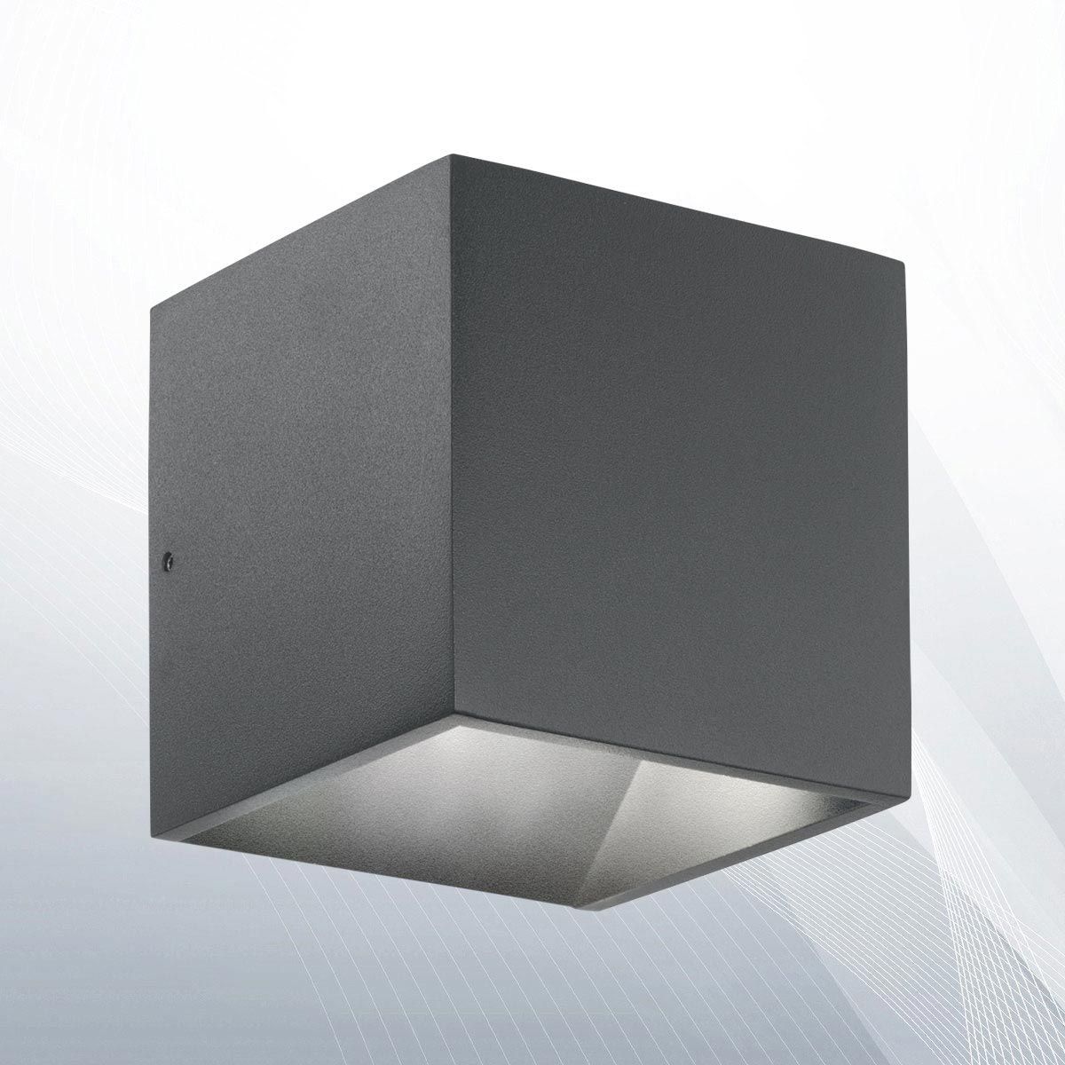 Світильник вуличний RUBIK AP1 ANTRACITE 4000K (149738), IDEAL LUX - Зображення