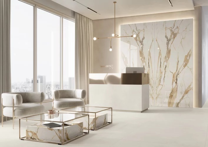 Плитка керамогранітна Warm Wind Gold SZKL RECT MAT 1198x1198 Paradyz - Зображення 150605014-88260.jpg