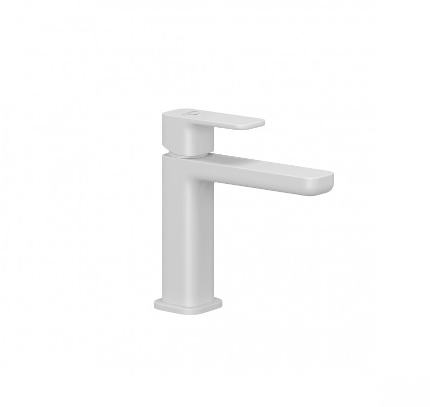 Смеситель для умывальника Renon 110 DN 15 422895375 белый matt Kludi - Зображення