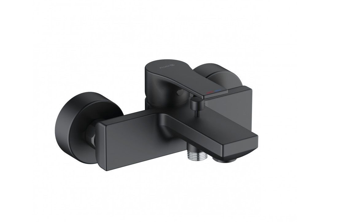 Смеситель для ванны DN 15 ZENTA SL 486703965 Black matt Kludi - Зображення