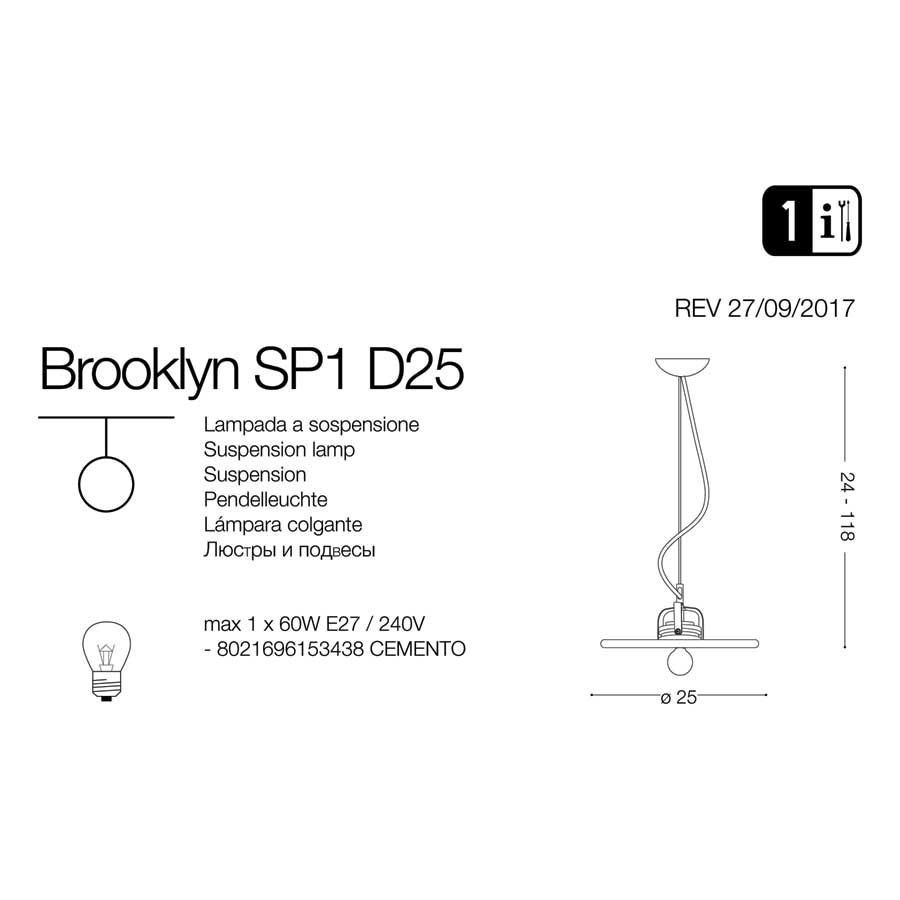 Люстра BROOKLYN SP1 D25 (153438), IDEAL LUX - Зображення 153438--.jpg