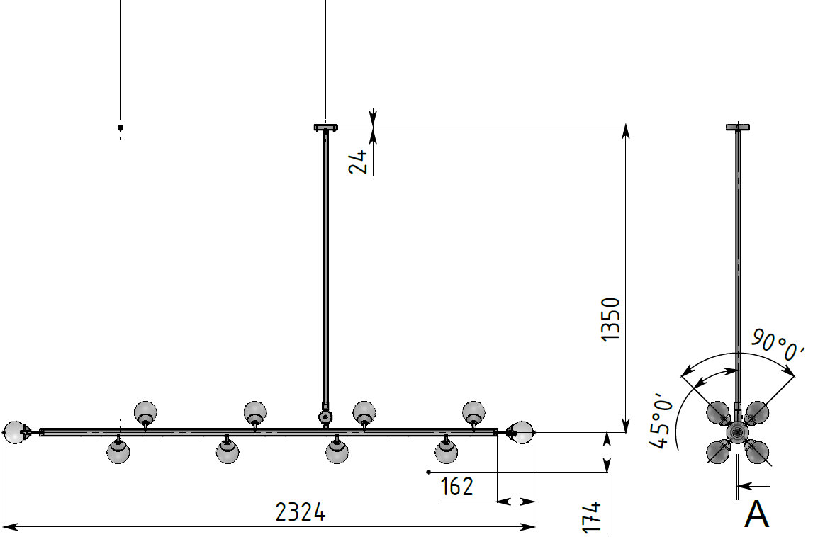 Люстра Bubbles (15380-1), Pikart  - Зображення 15380-1--.jpg