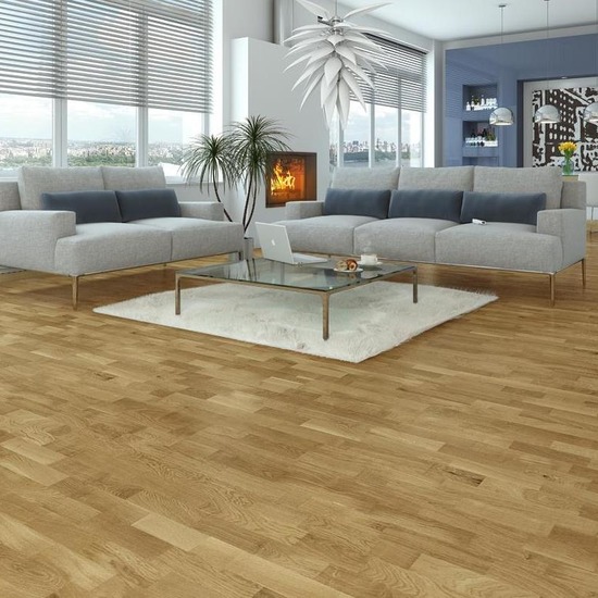 Паркетна дошка Barlinek Decor Дуб Askania Molti, 3-смугова - Зображення 153805-e463f.jpg