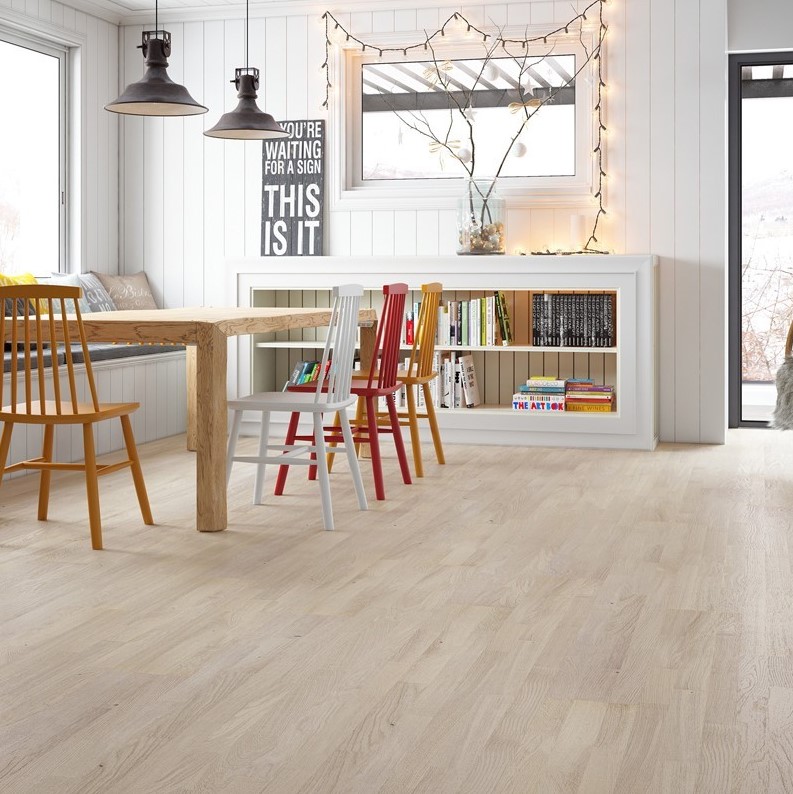 Паркетна дошка Barlinek Decor Дуб Cappucino Molti, 3-смугова - Зображення 153825-3e97c.jpg