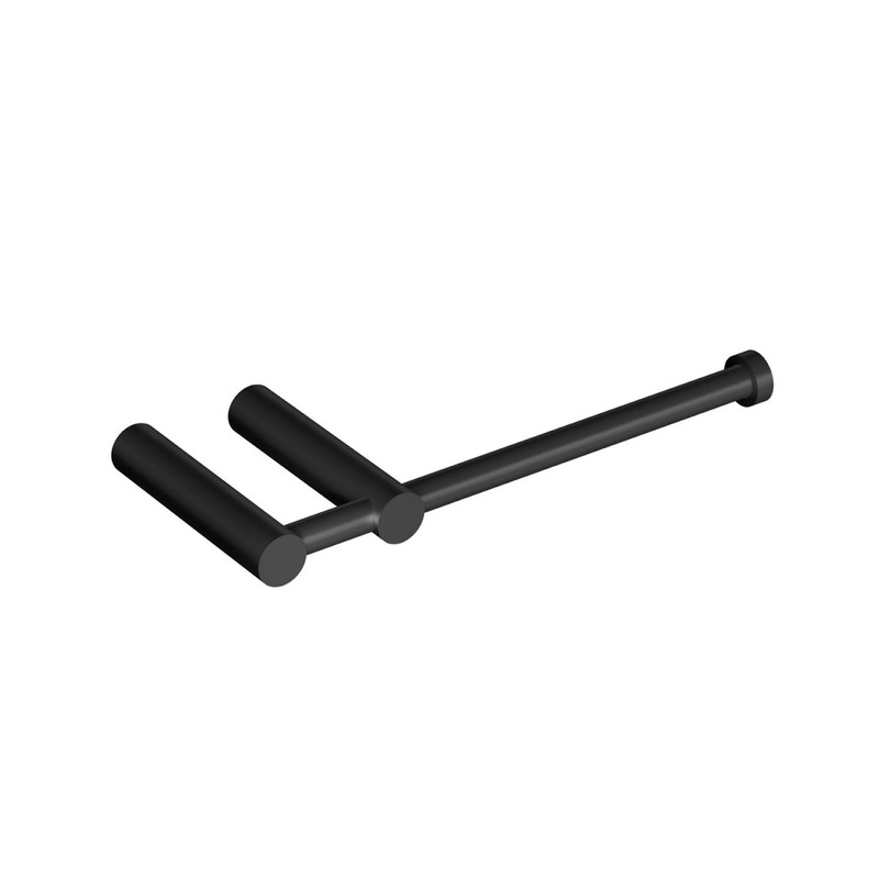 Тримач для туалетного паперу Hashi Black matt HS1123 STILHAUS - Зображення