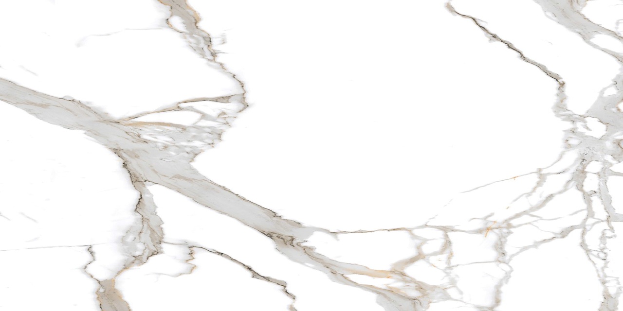 Плитка керамогранітна Daniel Statuario POL 600x1200 Raviraj - Зображення