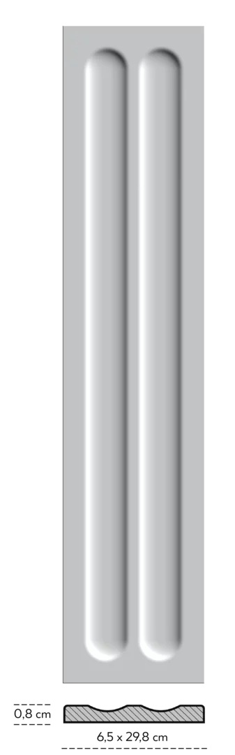 Плитка стінова Monpelli Wine Cegielka C STR Блиск 65x298 Paradyz - Зображення 155142871-d5ab4.jpg