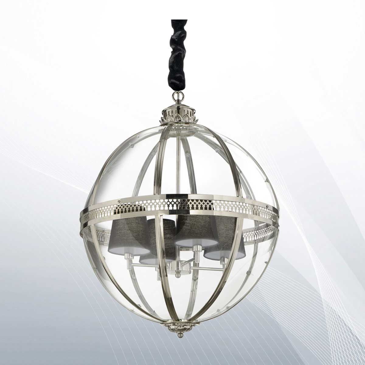 Люстра WORLD SP4 CROMO (156347), IDEAL LUX - Зображення