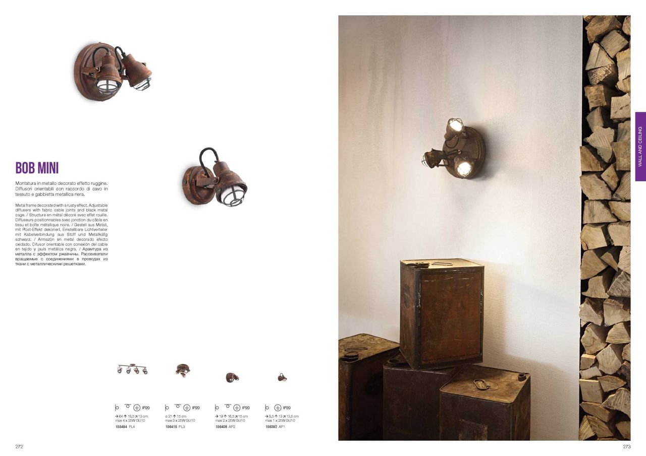 Спот BOB MINI AP2 (156408), IDEAL LUX - Зображення 156392__.jpg