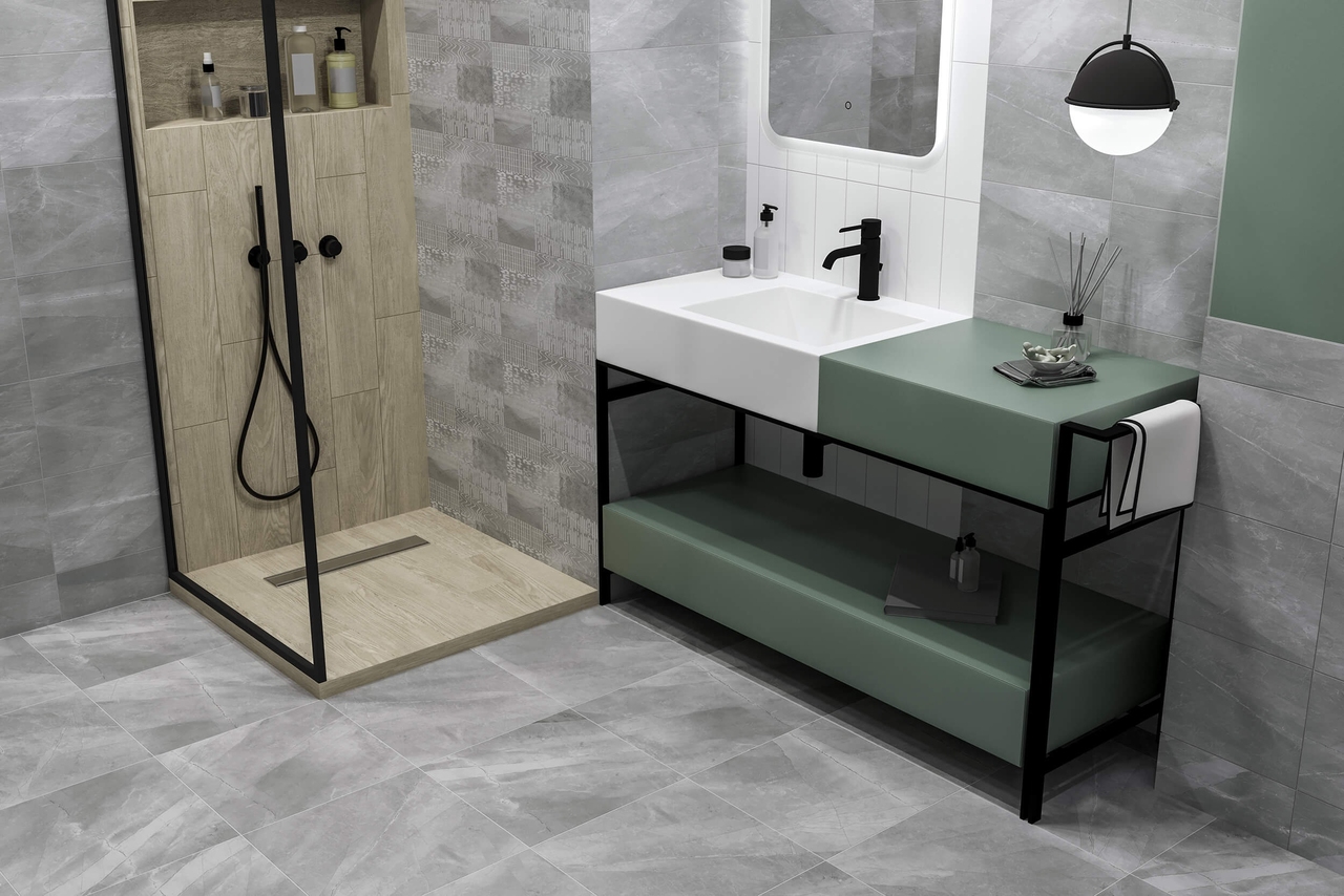 Плитка керамогранітна SY2830 Stone Story Сірий MAT 400x400 Golden Tile - Зображення 156620641-790bd.jpg