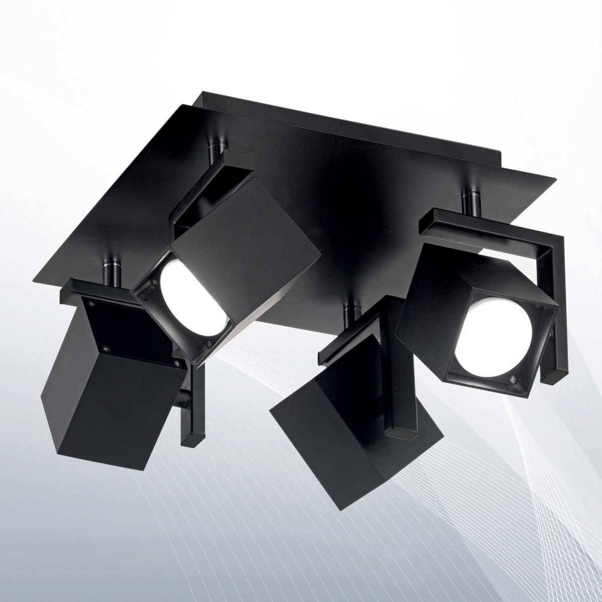 Спот MOUSE PL4 NERO (156712), IDEAL LUX - Зображення