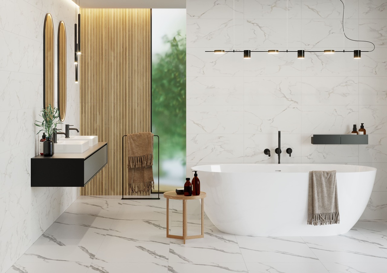 Плитка стінова CCR127-1 Carla Bianco RECT 300x600 Ceramika Color - Зображення 157519976-39045.jpg