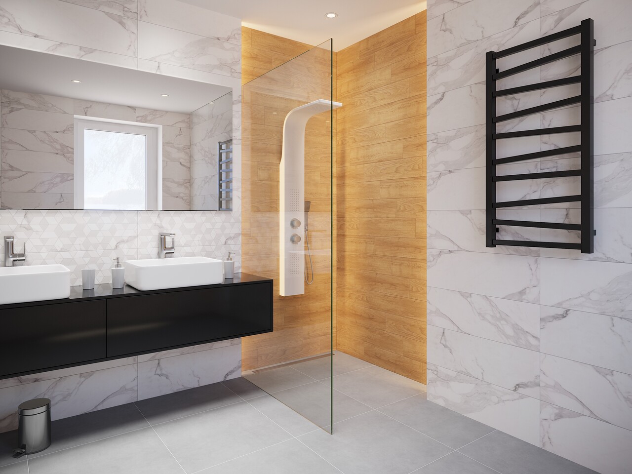 Плитка стеновая Calacatta Onda RECT 250x750 Ceramika Color - Зображення 157520070-aa699.jpeg