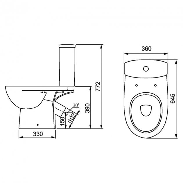 Компакт Status з кришкою дюропласт soft-close 2395050UA Kolo - Зображення 15812714-2c245.jpg