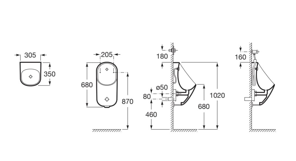 Пісуар Proton A3590J2000 Roca - Зображення 158221267-4ae98.jpg