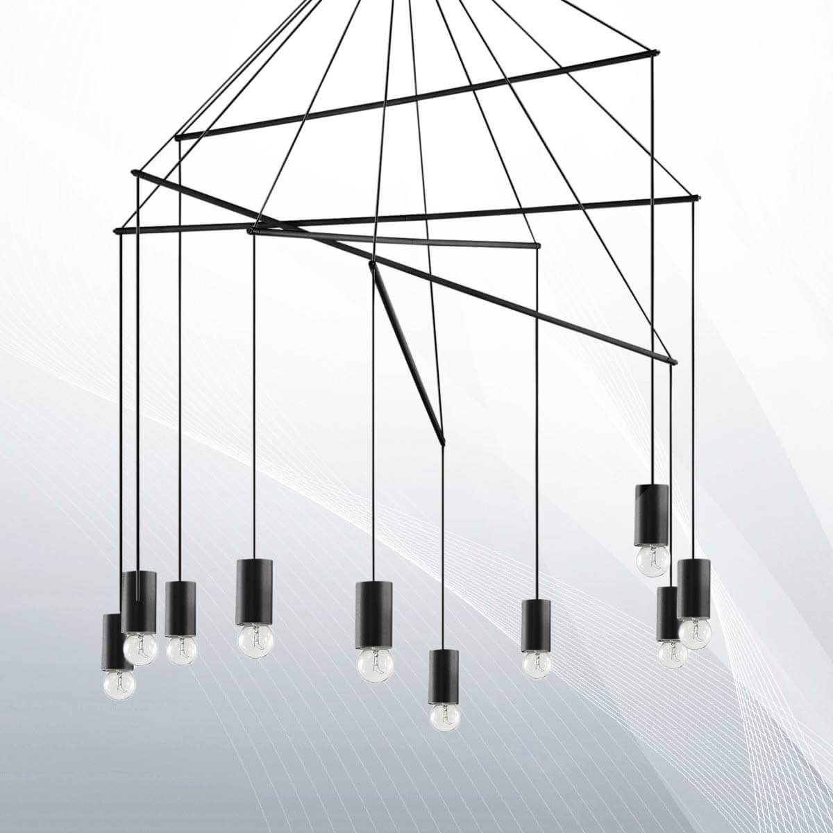 Люстра POP SP10 NERO (158860), IDEAL LUX - Зображення