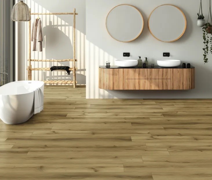 Вінілова підлога 40707045007 Redwood Peak 4V 2G-5G 1532x232x5 - Зображення