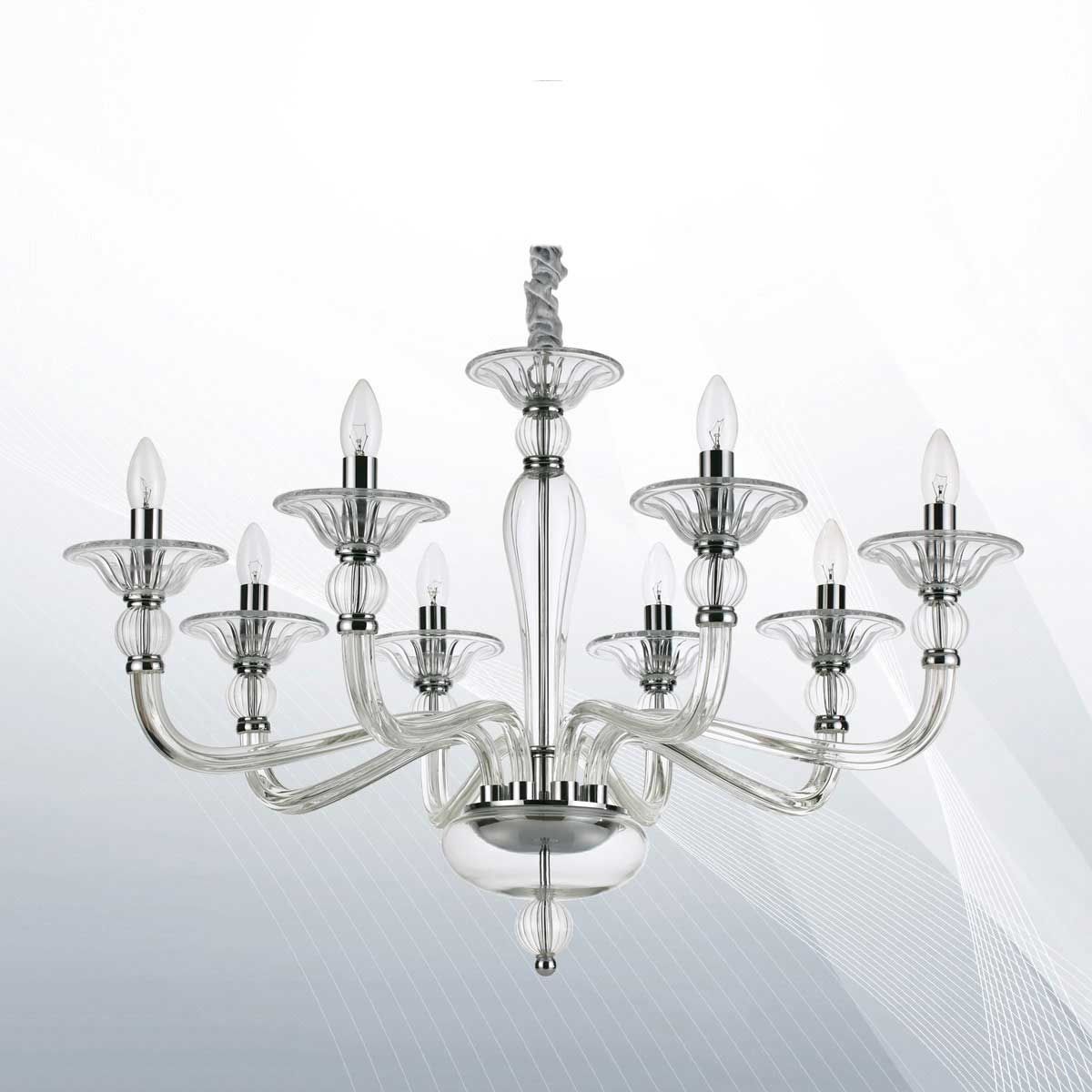 Люстра DANIELI SP8 TRASPARENTE (159980), IDEAL LUX - Зображення 159980.jpg