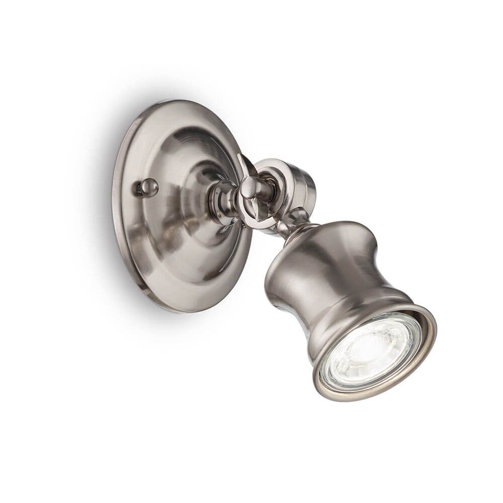 Спот BARBER AP1 NICKEL (160016), IDEAL LUX - Зображення