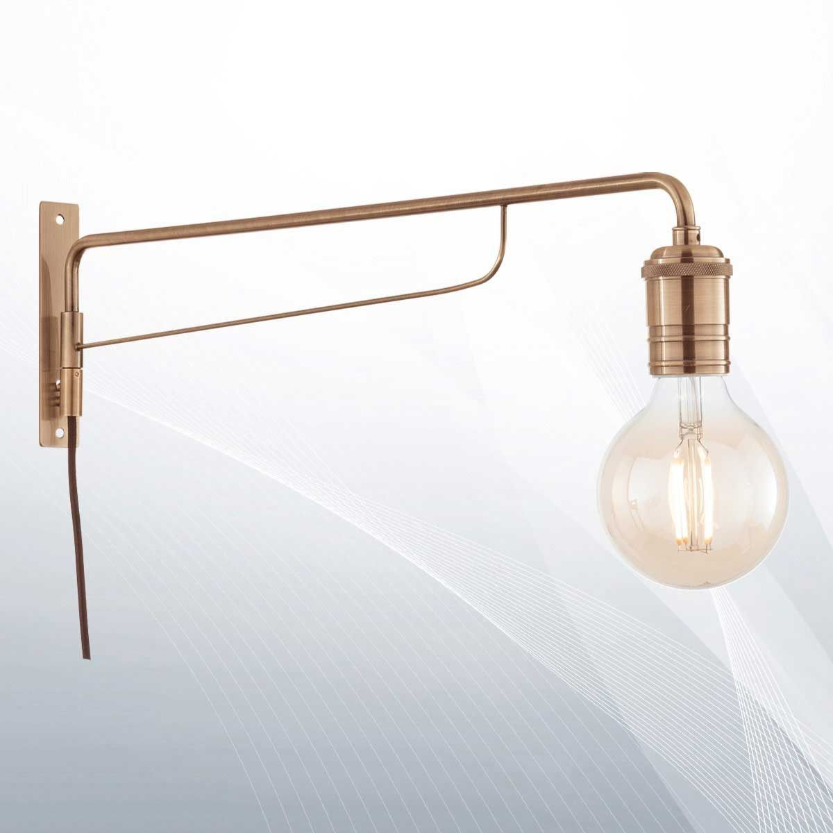 Світильник TRIUMPH AP1 OTTONE ANTICO (160214), IDEAL LUX - Зображення 160214.jpg