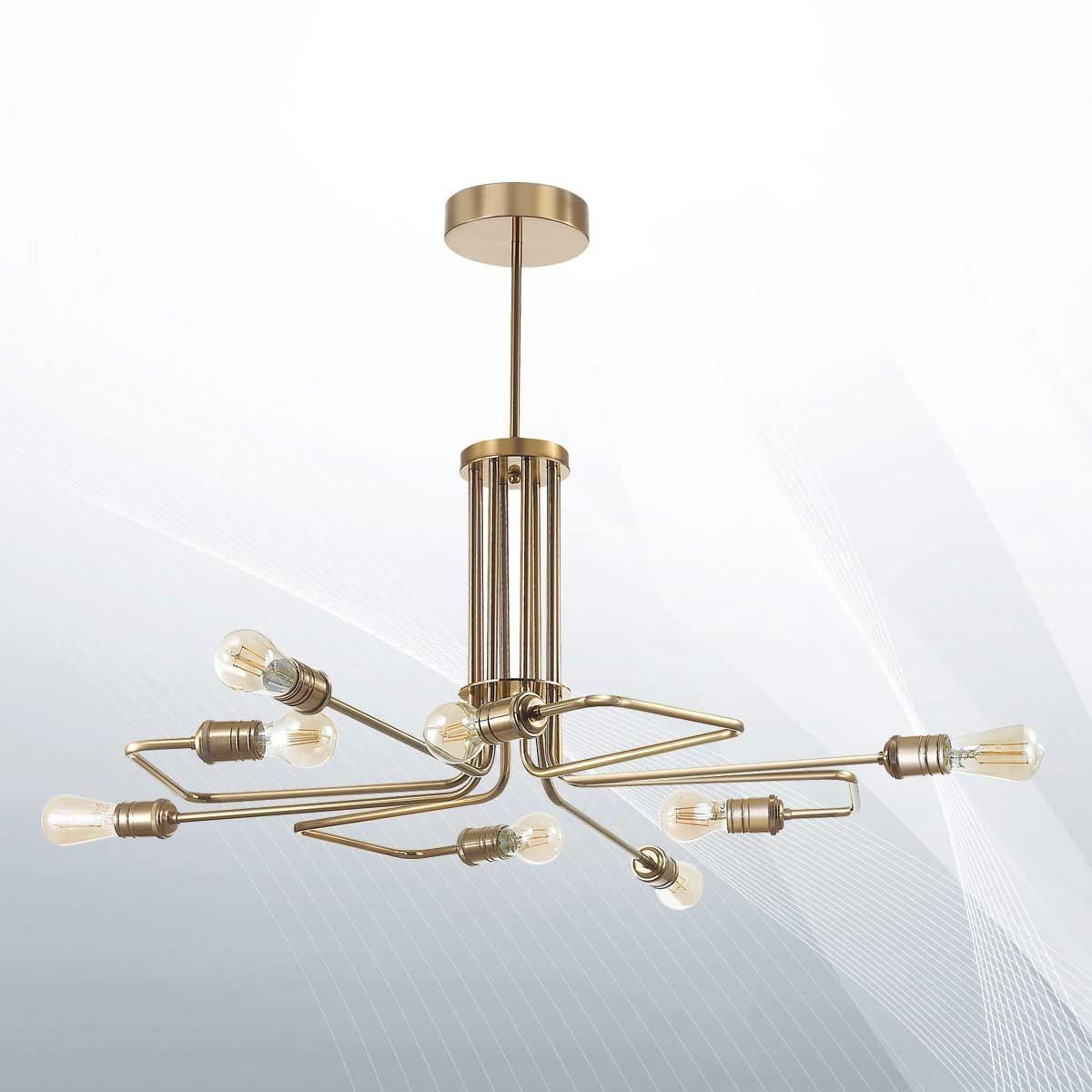 Люстра TRIUMPH SP8 OTTONE ANTICO (160269), IDEAL LUX - Зображення