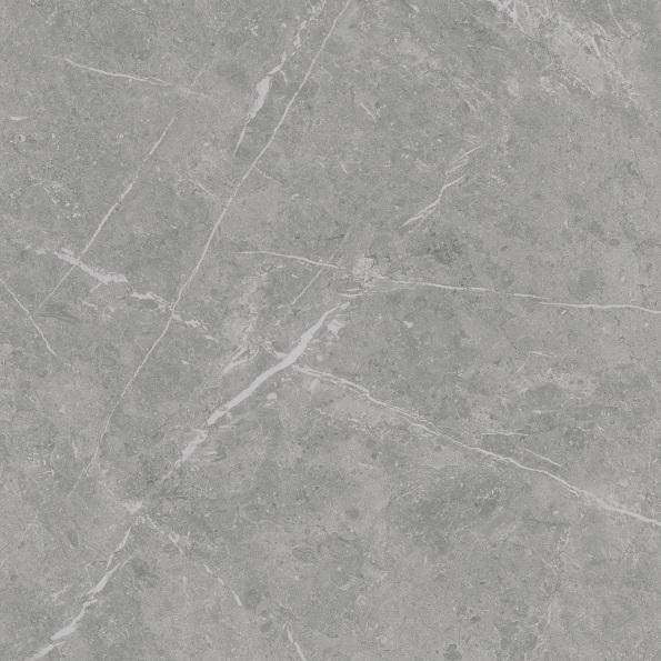 Плитка керамогранітна 6060201071-MR Belini Світло-сірий 600x600 Intercerama - Зображення