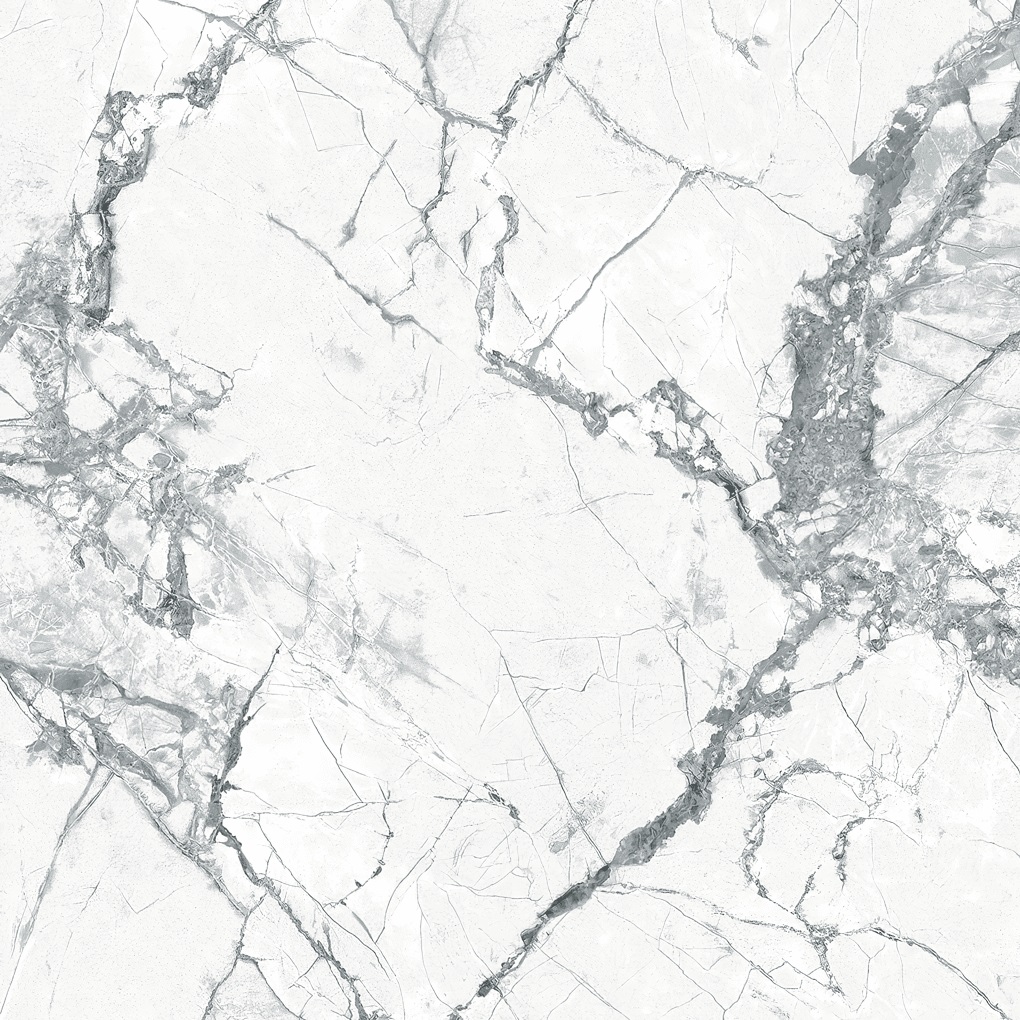 Плитка керамогранітна 6060209071-L Statuario Світло-сірий 600x600 Intercerama - Зображення