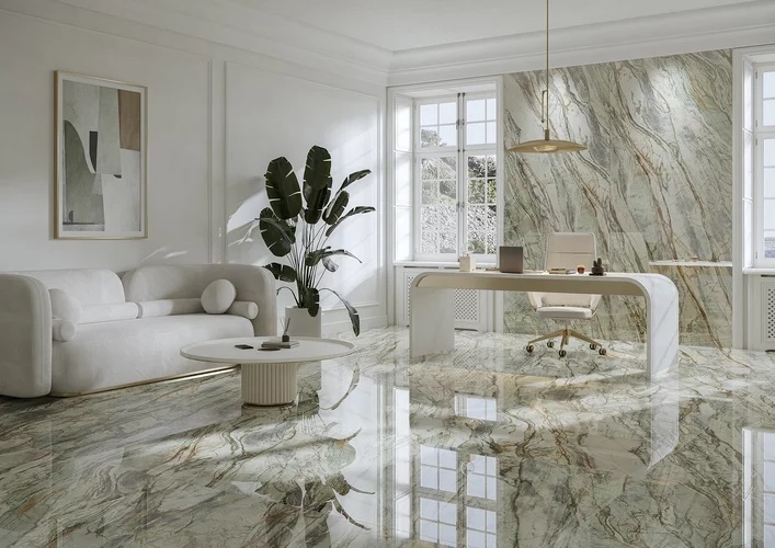 Плитка керамогранітна Abstract Green SZKL RECT POL 1198x2798 Paradyz - Зображення 161885644-b84bc.jpg