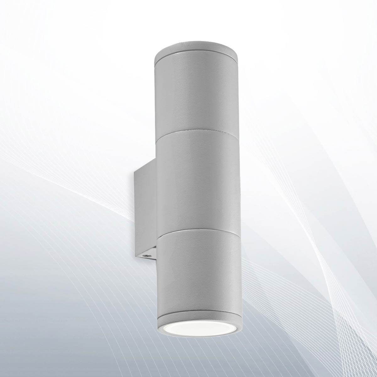 Світильник вуличний GUN AP2 SMALL GRIGIO (163628), IDEAL LUX - Зображення