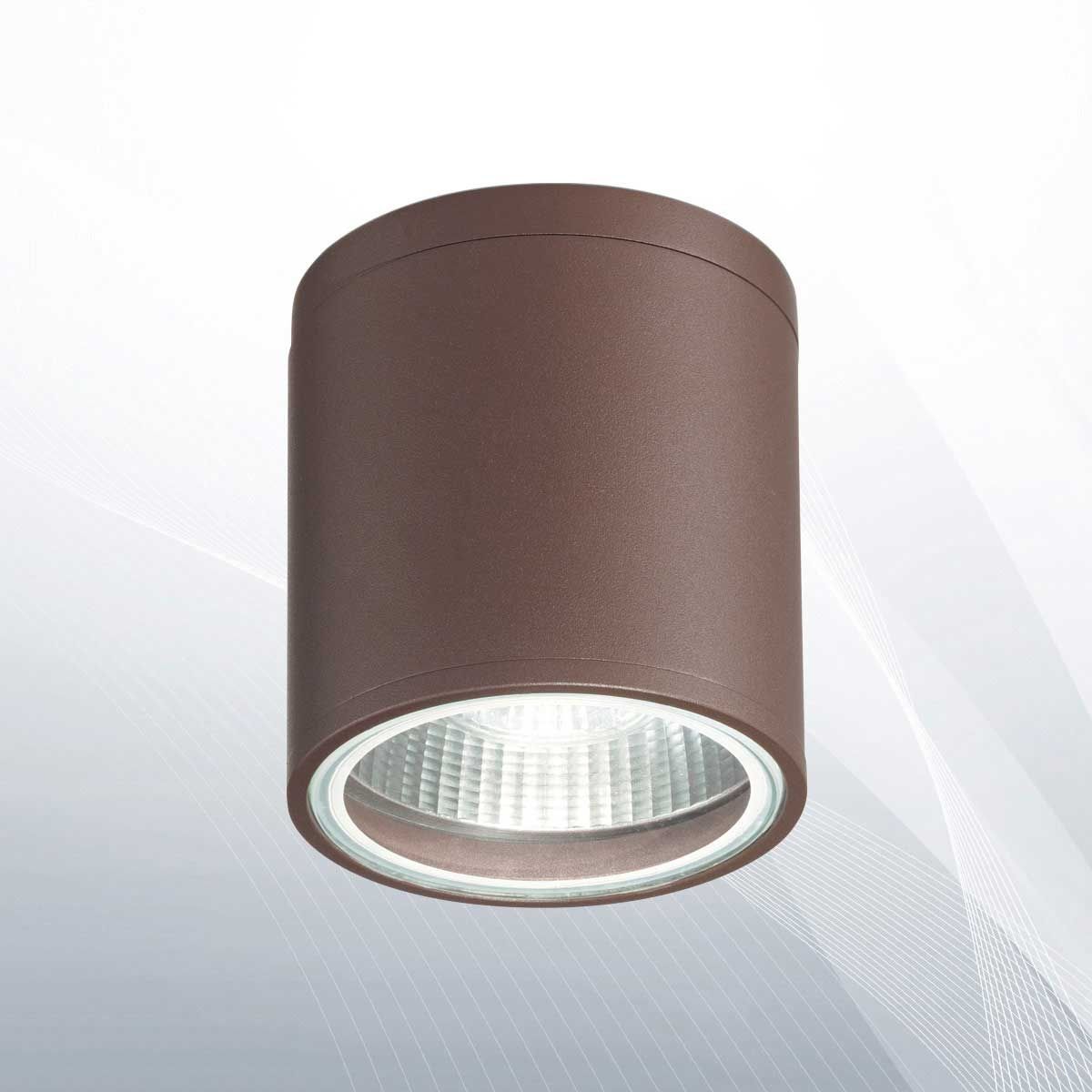 Світильник вуличний GUN PL1 COFFEE (163666), IDEAL LUX - Зображення