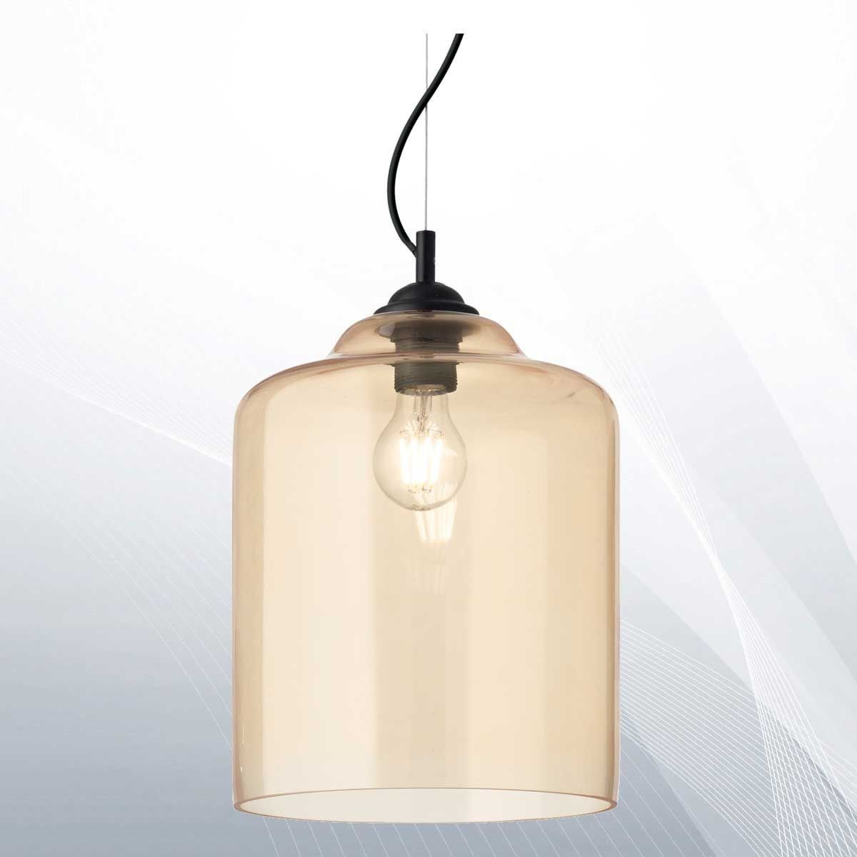 Люстра BISTRO' SP1 SQUARE AMBRA (163789), IDEAL LUX - Зображення