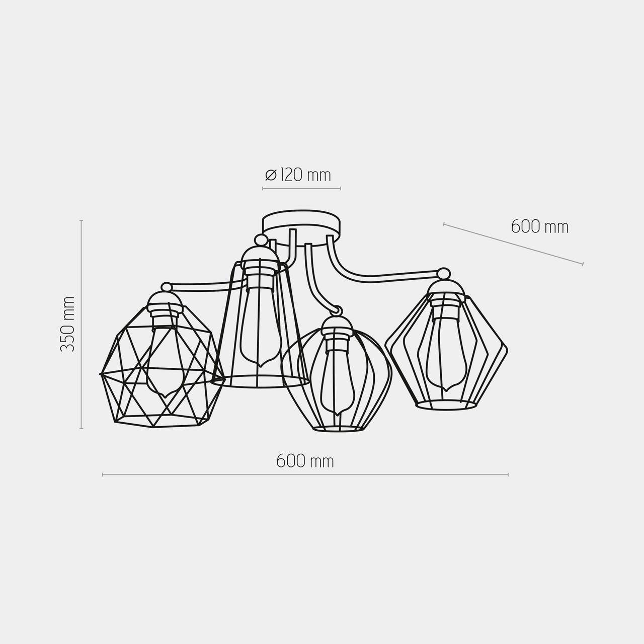 Люстра GALAXY (1645), TK LIGHTING - Зображення 1645--.jpg