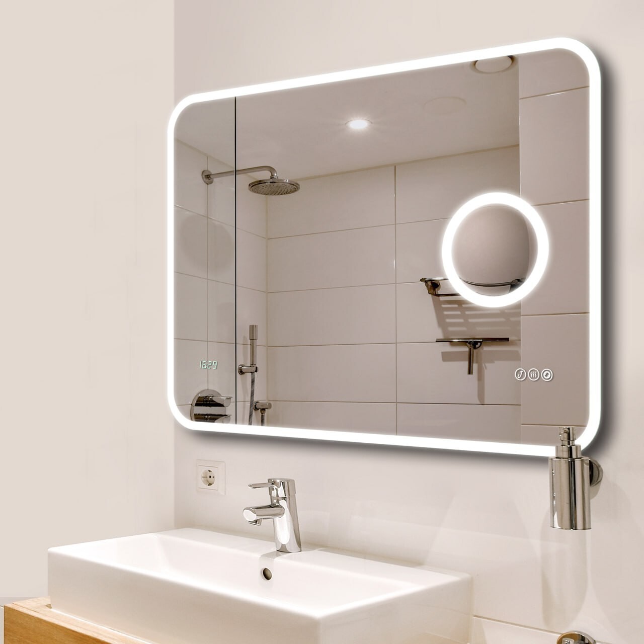 Дзеркало Palladia Edge 600x800 з лінзою 3X LED Juergen Mirror - Зображення 164634492-a8cbf.jpg