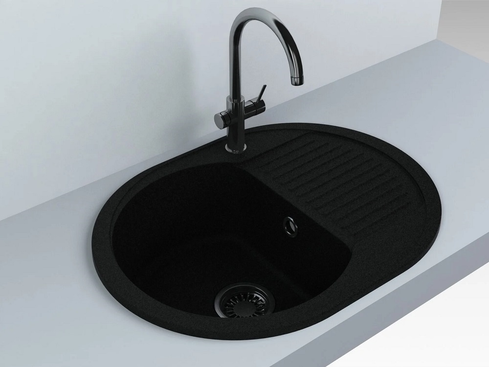 Кухонна мийка Yuta 102060004 чорний Fancy Marble - Зображення 164702612-f94ca.jpg