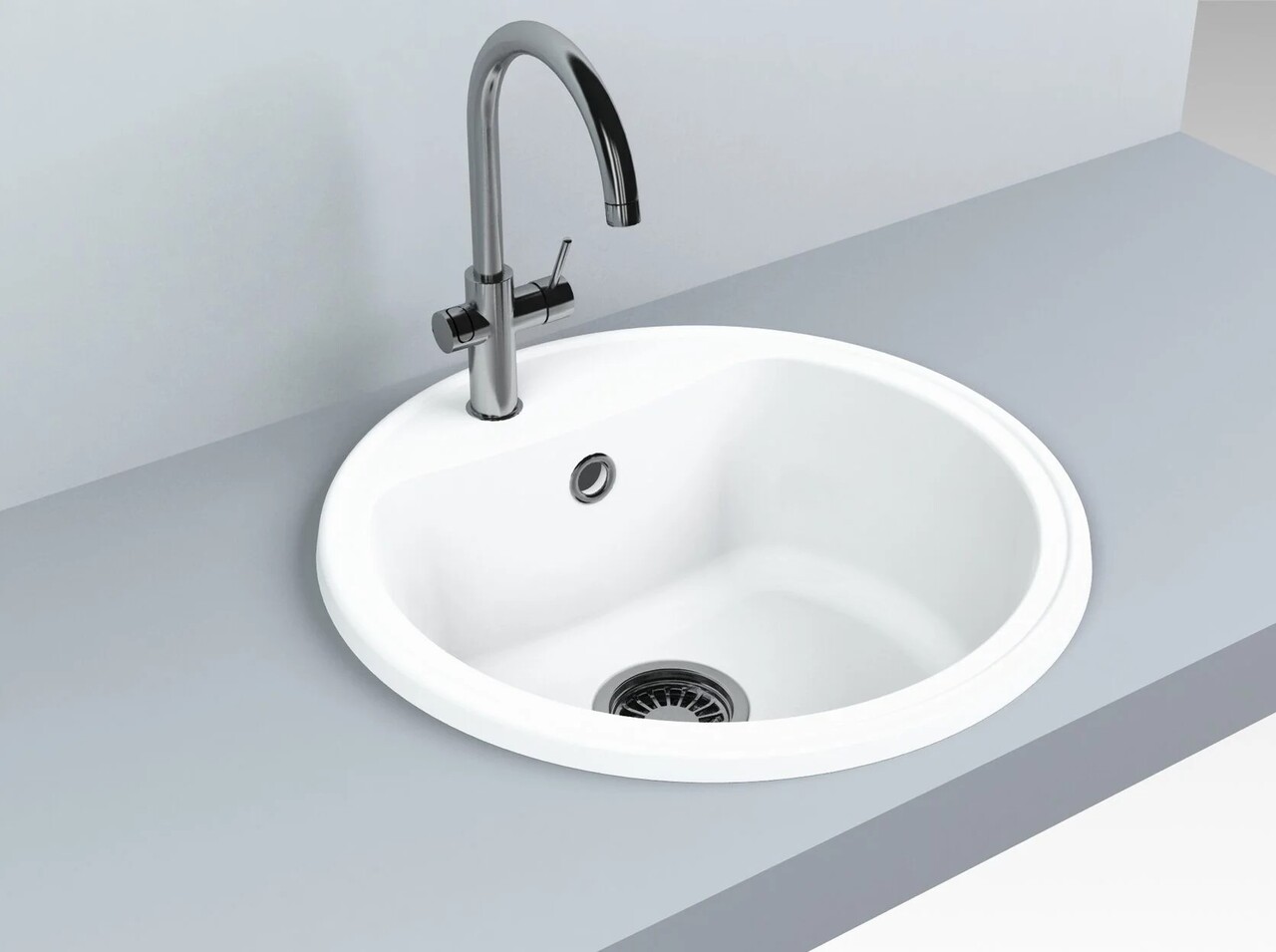 Кухонна мийка Texas 101050001 білий Fancy Marble - Зображення 164702615-1ec37.jpg