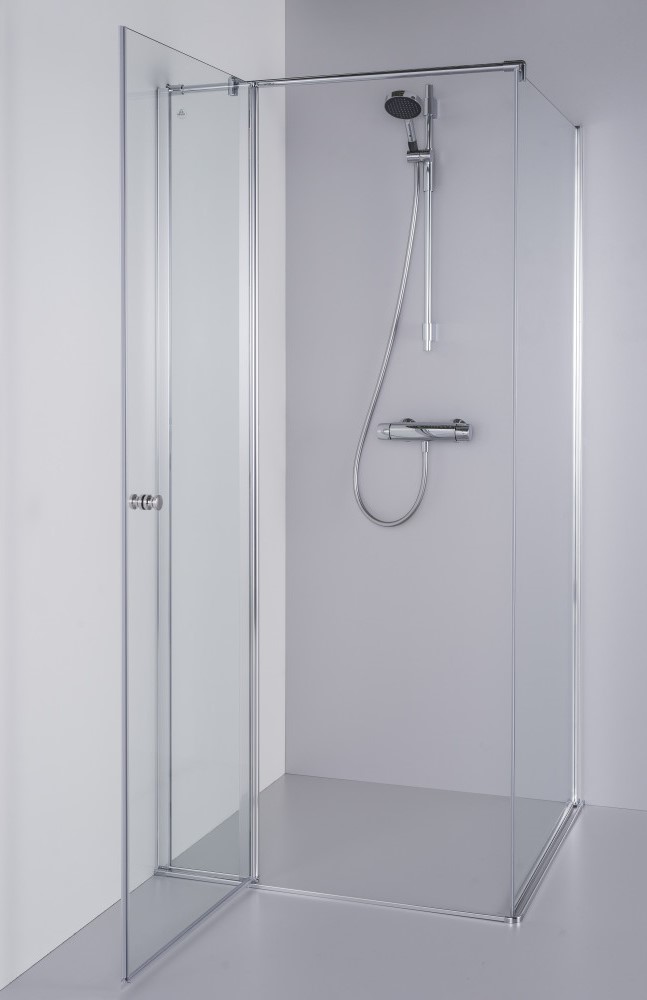 Душевая кабина квадратная Karina 90х90х190 BRASTA - Зображення
