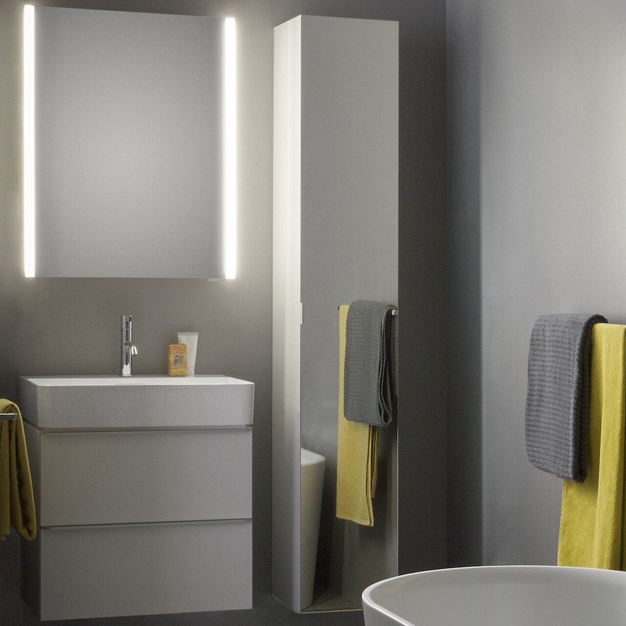 Шкафчик под умывальник Space H4101421601001 LAUFEN - Зображення 164707551-4ae08.jpg