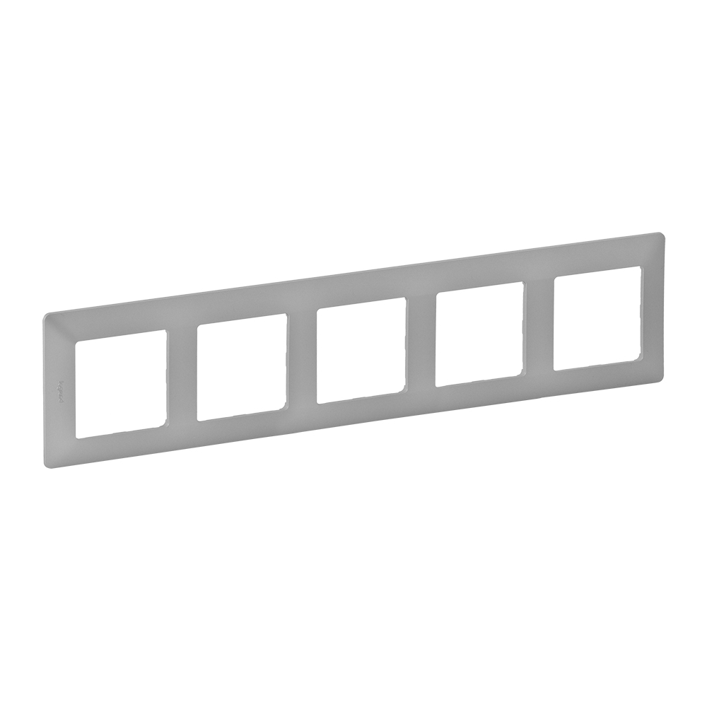 Рамка 5-місна Valena Life Алюміній 754135 Legrand - Зображення