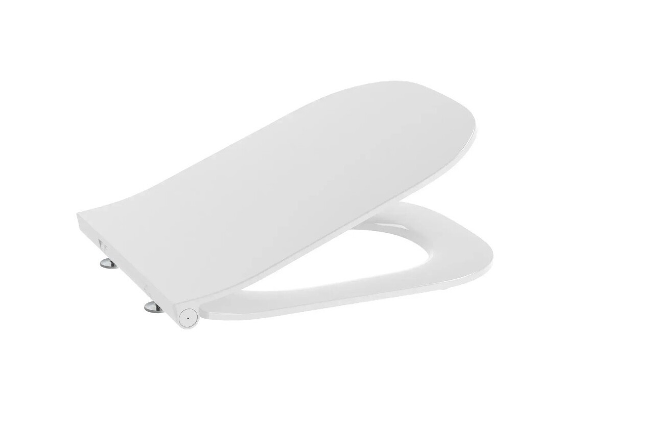 Кришка для унітаза Gap Square Slim soft-close A801472003 Roca - Зображення