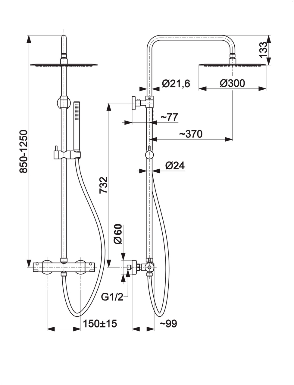 Душова система MOZA Gold  5736-920-31 KFA ARMATURA - Зображення 164707952-6280b.jpg