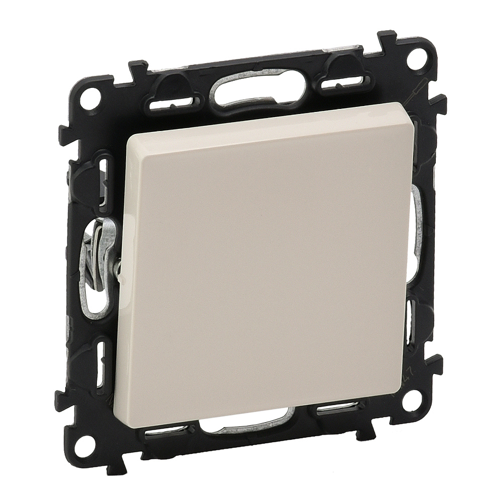 Перемикач 1-клавішний прохідний Valena Life Слонова кістка 752506 Legrand - Зображення